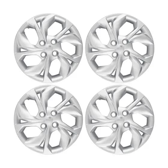 Calota Aro 15" Prata Mod Hyundai HB20 2020 (Jogo c/ 4 Calotas) Grid - 193CP-PTA-E