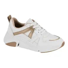 Tênis Feminino Modare Branco - Lançamento Moda Luxo Premium Original, Ultraconforto