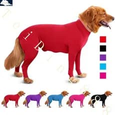 Macacão Grande De Cachorro De Estimação Com Elástico