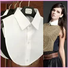 Blusa De Gola Falsa Feminina Acessórios De Roupas Da Moda KKXYSTAR