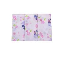 Pano De Boca Babete Minnie Mickey Disney - Kit C/ 3 Unidades