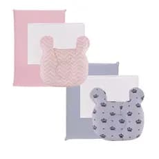kit Travesseiro 3 Peças Diversas Estampas - Narababy
