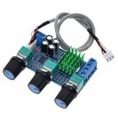 Kit 100pçs DE XH-M567 Tpa3116d2 Placa Amplificadora Estéreo Digital 80W x2 Canal Duplo Potência