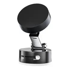 Suporte Magnético para Celular com Ventosa para Carro Dobrável 360° Forte Fixação Painel Vidro