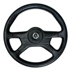 Volante Universal 6 Furos Emblema VW S/Cubo