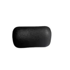 Almofada  Encosto Travesseiro Para Banheiras 05 Preto C/ Ventosas