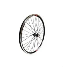 Roda 26 Dianteira Aero C/Cubo Rolamentos Alumínio Montada