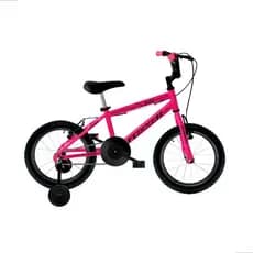 Bicicleta aro 16 foxxer cross alumínio rosa