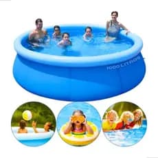 Piscina de plástico Borda Inflável 1000 Litros Pixlar