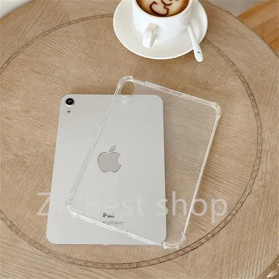 Capa case tablet transparente TPU para Ipad 5 6 7 8 9 10 11 AIR 1 2 3 4 5 6 7 11 Pro 11 13 M2 3 4 A16 12.9 AIR 13
