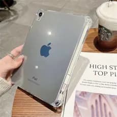 Capa IPAD 11 10 A16 geração transparante TPU COM SLOT para caneta A3354 A3355 A3356 A2696 A2757 A2777