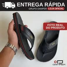 DANPER Dalton Chinelo de Dedo Masculino  Praia Casual Qualidade