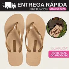 GUARUJÁ Básico Chinelo de Dedo Feminino  Praia Casual Qualidade