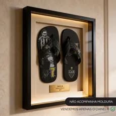 Chinelo de Dedo Masculino Time Atlético Mineiro Oficial Licenciado Hulk número 7 Bola Futebol Danper