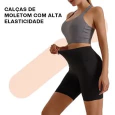 Liouty Shorts Esportivos de Ioga de Cintura Alta
