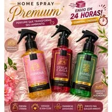 Home Spray 250 ml - Aromatizador de ambiente - cheirinho para casa