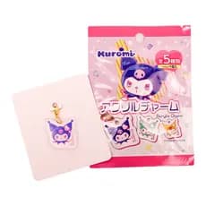 Chaveiro Kuromi Sanrio Acrílico Sortido Colecionável Acessório Bolsa Mochila Estojo