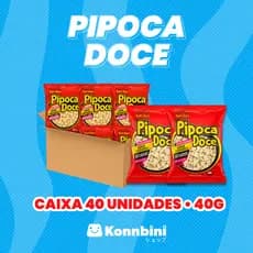 COMBO P - Kit de Pipoca Doce Kari Kari Super Crocante - Pipoca em Lote