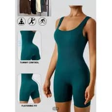 Macacão Esportivo Academia Yoga Trendy Tie dye impressão total Levanta Bumbum. Sem Empina Bumbum