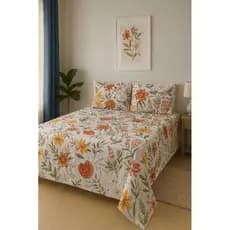 Kit 02 Fronhas 180 Fios 100% Algodão Porta Travesseiro 50x70cm Estampada