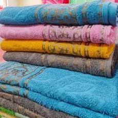 Kit Toalhas de Banho Importada Macia Ótima Absorção 100% Algodão 150cm x 75cm