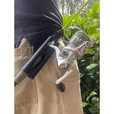 Coldre de Vara de Pesca para Cintura – Suporte Portátil de Pesqueiro
