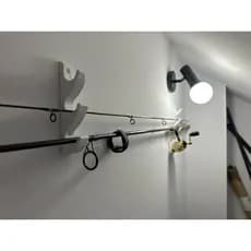 Suporte de parede para Vara de Pesca - kit com 2 Unidades - Não danifique sua vara - Kit para Vara de Pesca