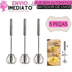 Fuê Semi Automático Batedor Fout Mixer para Creme Misturador Batedor de Ovos Claras em Neve de Inox