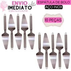 Espátula de Cortar Bolo Faca de Torta Pães Pudim Pá de Servir Pizza Fatiador de Bolos Espátula de Fatiar Aço Inox