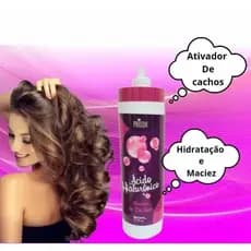 Ativador de Cachos Prioda Ácido Hialurônico 800ml – Definição, Hidratação Profunda, Controle de Frizz e Brilho