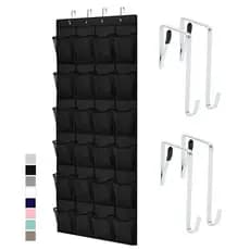 Sapateira Suspenso de Porta Organizador Multiuso Divisória Vertical Chinelo