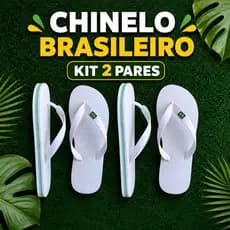 2 pares chinelo infantil menino menina do brasil masculino e feminino
