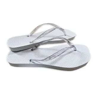 Promoção Kit 30 Pares Chinelo Feminino De Dedo Várias Cores Macio Leve Barato Tira Brilhante