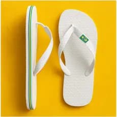 Kit 30 Pares CHINELO FEMININO e masculino TIRA com GLITER bico quadrado, Bandeirinha