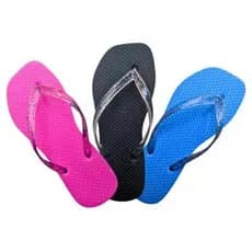Promoção Kit 30  Pares Chinelo Feminino De Dedo Várias Cores Macio Leve Barato Tira Brilhante