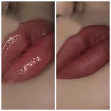 Kit Hannah Beauty: 1Batom Matte + 1Gloss Labial, Sarah & Gabi, Hidratante - Longa Duração, Promoção Atacado, Volume. TOP