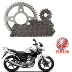 Relação Transmissão Tração Yamaha YBR 125 Factor 2000- 2013