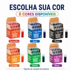 Refil Para Marcador Quadro Branco Board Master WBMA VBM 5,5ml Caixa Com 12 Recargas