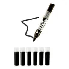 Pincel P/ Quadro Branco Recarregável Wbma + 6 Recargas