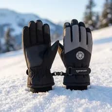 Luva Impermeável Snowboard Inverno Proteção Térmica Unissex Ski Esqui Proteção Total Frio Intenso Neve