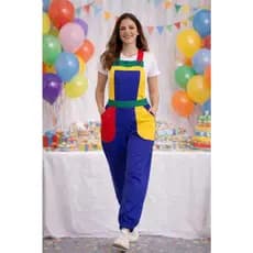 Macacão colorido para buffets infantis modelo unissex