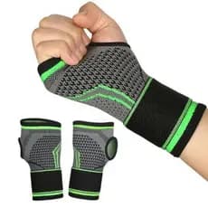 Serve para ambas mãos  Munhequeira Ortopédica Ajustável  Esta munhequeira é um produto ortopédico, resistente e com desi