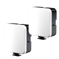 Luz de Led 5W com USB Para Fotos e Vídeos- Iluminador para Câmera e Celular - 3 Cores (3000K-6000K)