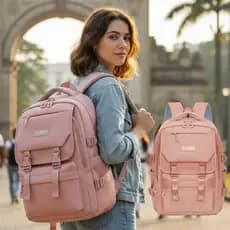 Mochila Escolar Masculina Feminina Unissex Grande Reforçada Impermeável | Notebook Faculdade Trabalho Viagem Uso Diário
