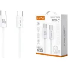 Cabo Tipo-C para Tipo-C Reforçado | Alta Velocidade e Qualidade Premium | Compatível com Celulares, Tablets e Notebooks