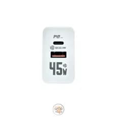 Kit Carregador Rápido Inteligente 45W V8 INOVA CAR-5219S – Duas Saídas (USB-A e USB-C), Chip de Proteção, Bivolt