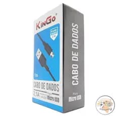 CABO DE DADOS E CARREGAMENTO 2.1A 1 MT