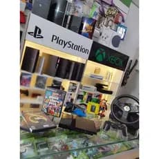 Console Playstation 2 PS2 Slim Original Sony – Desbloqueado com 2 Controles + Memory Card + Jogos