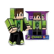 Boneco Cadres 25cm Youtuber Gamer Articulado Brinquedo Colecionavel
