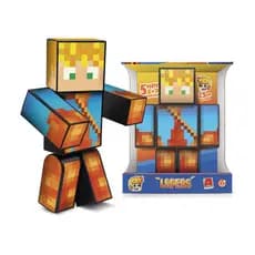 Boneco Lopers 25cm Youtuber Gamer Articulado Brinquedo Colécionavel
